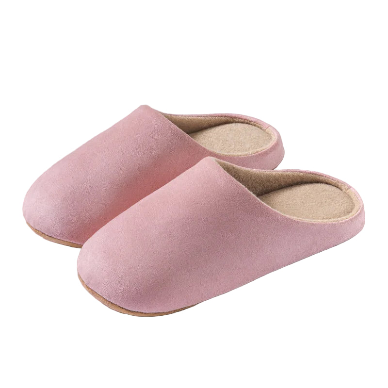 Chaussons d’intérieur pour femme à bout fermé avec semelle légère