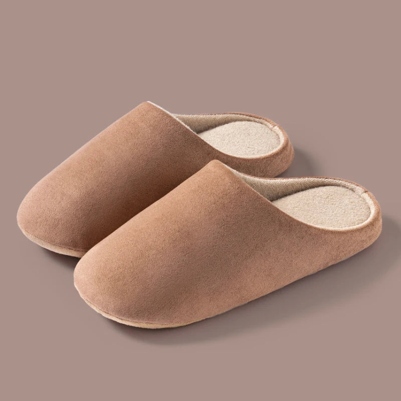 Chaussons d’intérieur pour femme à bout fermé avec semelle légère