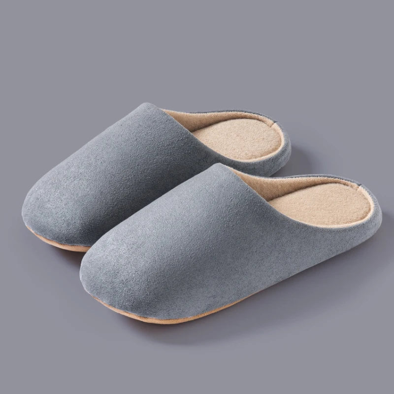 Chaussons d’intérieur pour femme à bout fermé avec semelle légère