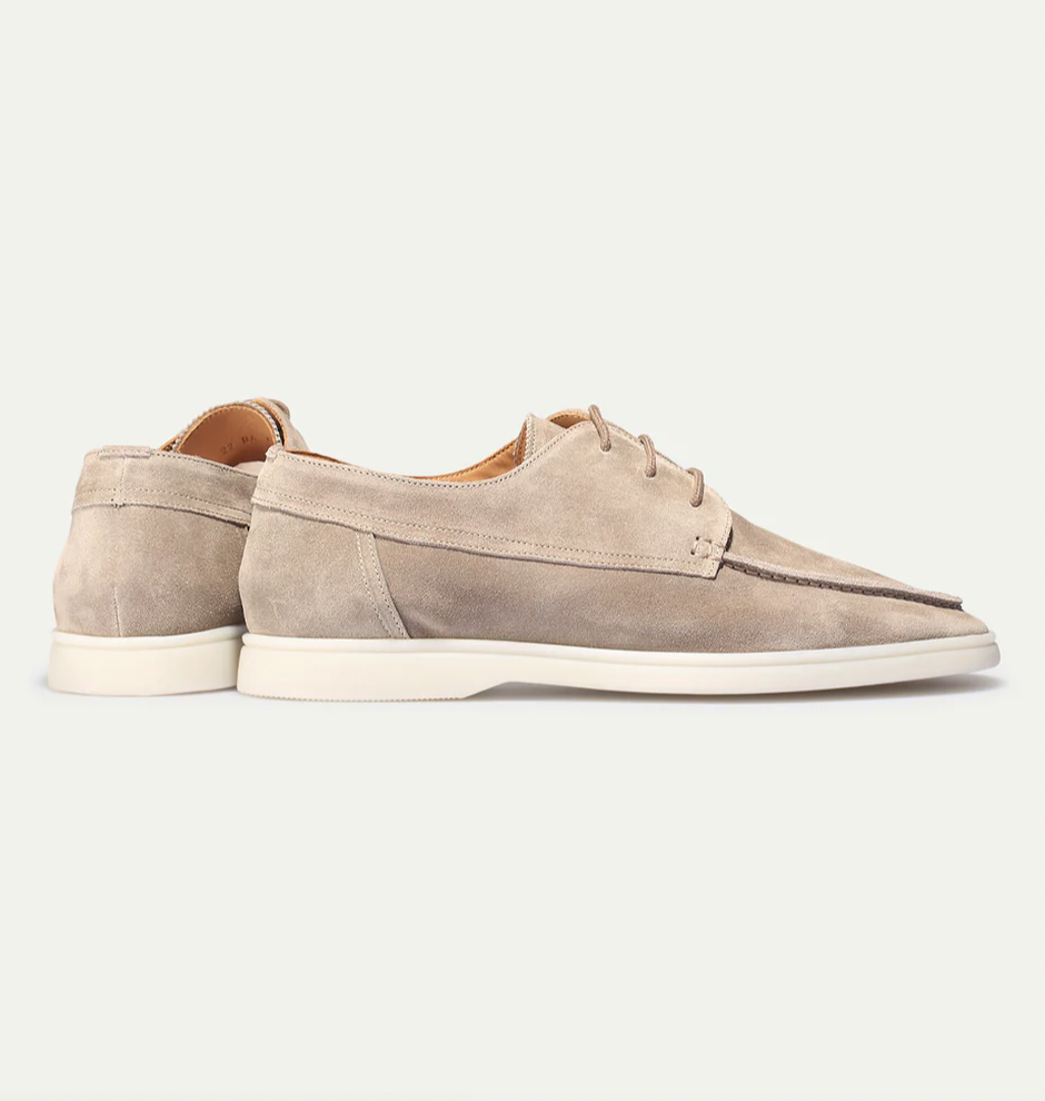 Men's Lace-Up Loafers – Moc Toe, Low Profile