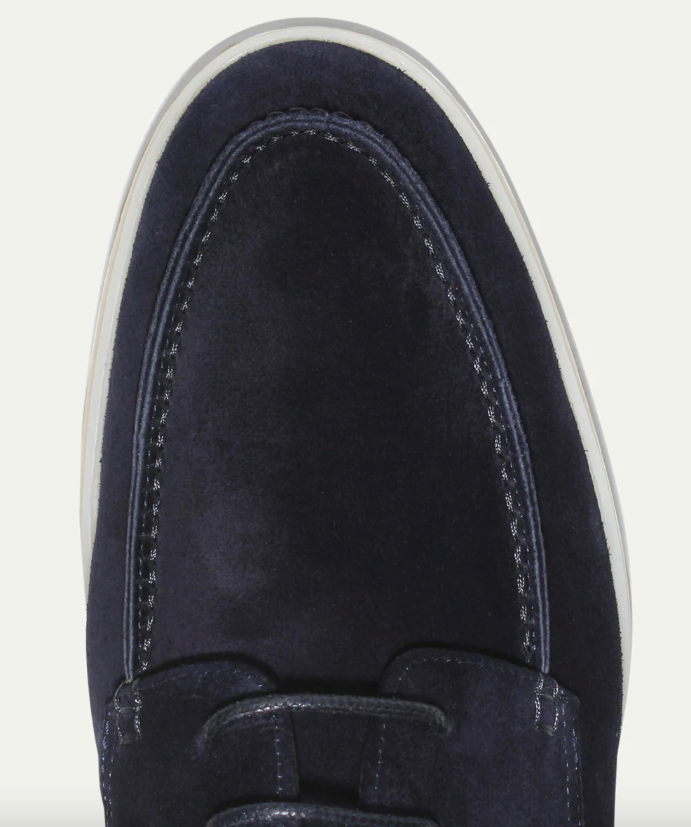 Men's Lace-Up Loafers – Moc Toe, Low Profile