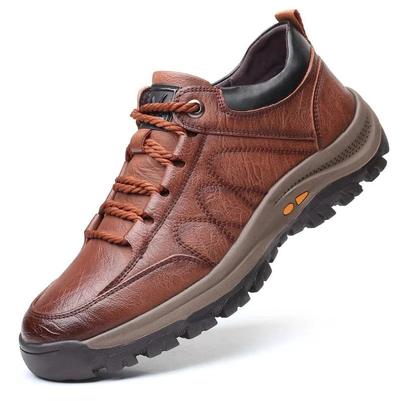 Men's derby shoes arch support angled view