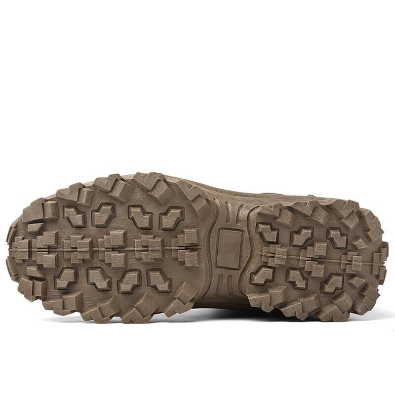 Men's Lace-Up Hiking Boots – Padded Collar, Deep Tread