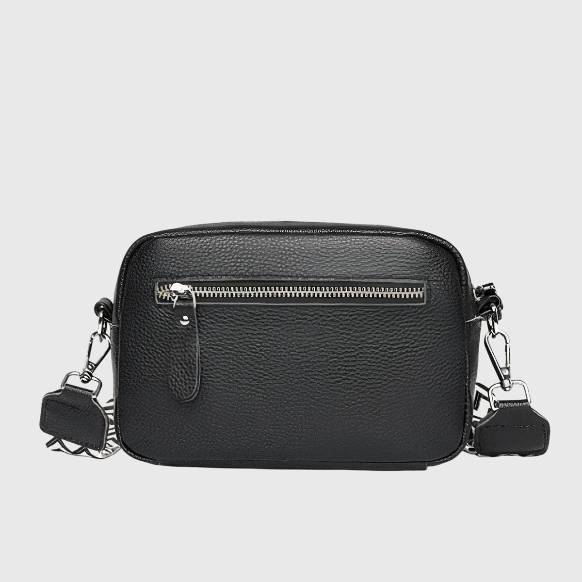 Women's Structured Shoulder Bag – Top Handle, Adjustable Strap