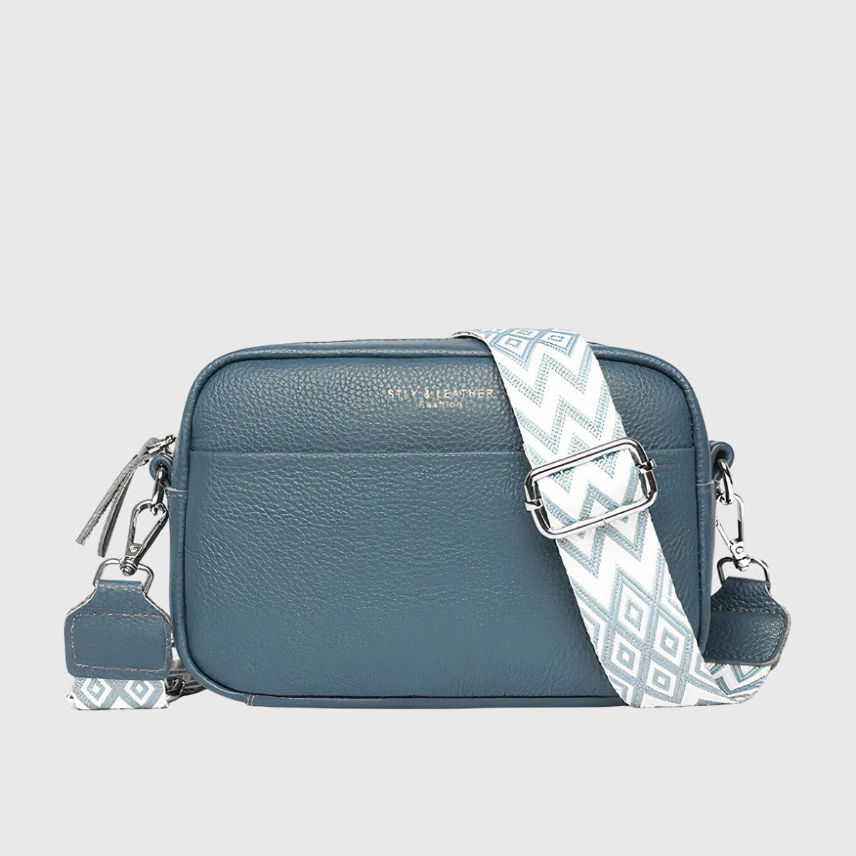 Women's Structured Shoulder Bag – Top Handle, Adjustable Strap