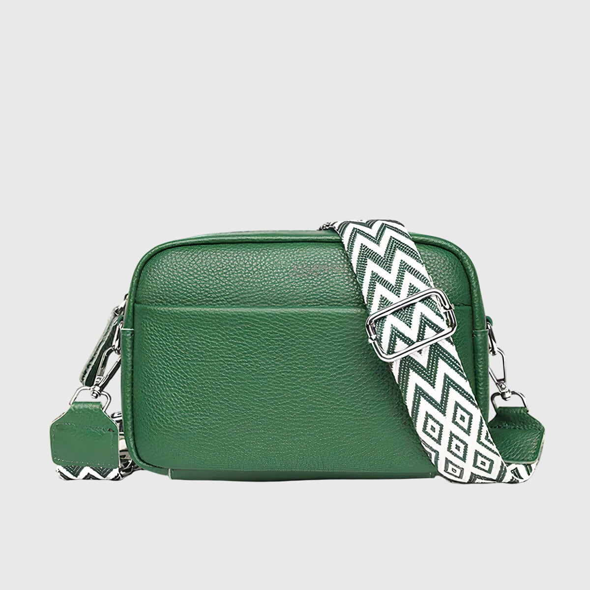 Women's Structured Shoulder Bag – Top Handle, Adjustable Strap